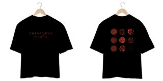 CAMISA OVERSIZED - BLURRYFACE 10 ANOS | TWENTY ONE PILOTS
