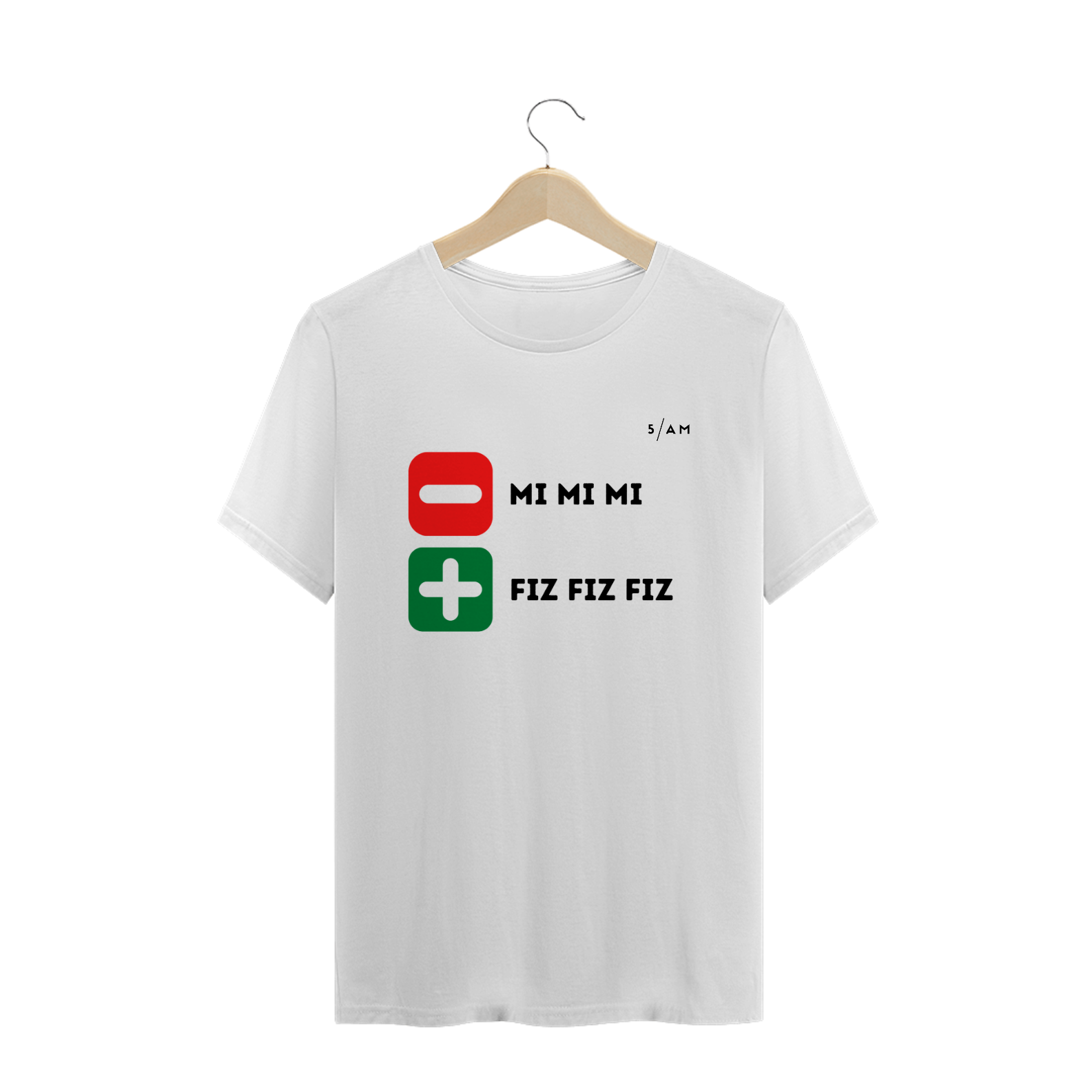 Nome do produto: Camiseta Branca MENOS MIMIMI