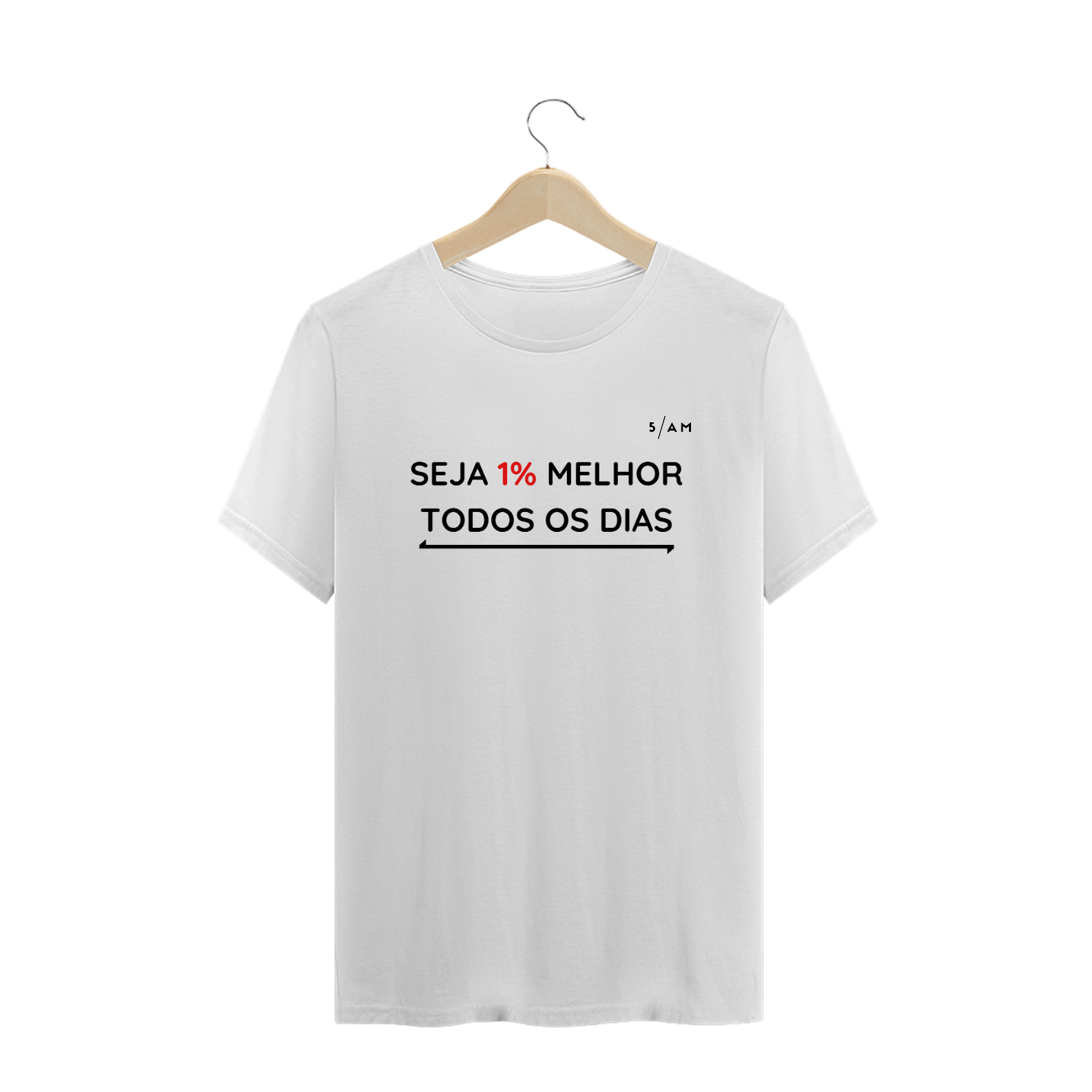 Nome do produto: Camiseta Branca SEJA MELHOR TODOS OS DIAS