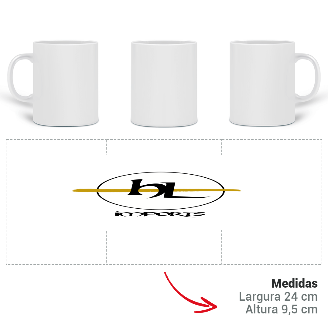 Nome do produto: CANECA HL IMPORTS