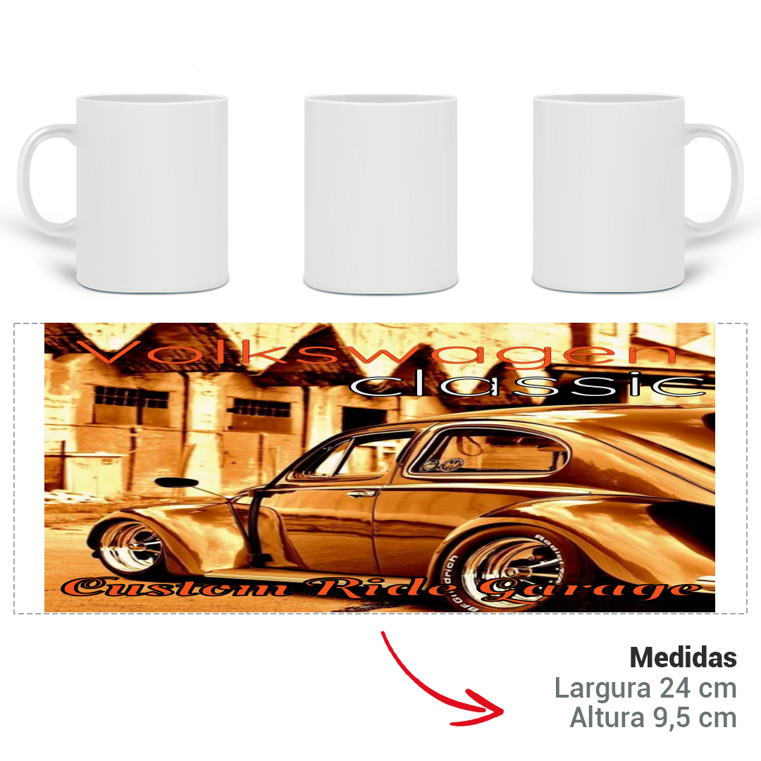 Nome do produto: caneca vw classic