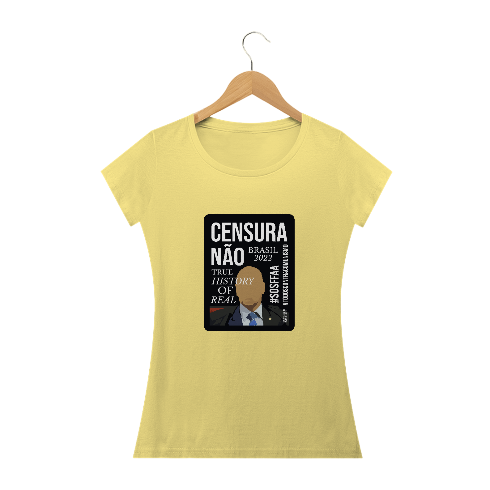 Nome do produto: IT-1011221940 | CAMISETA TSHIRT ANTI COMUNISMO FORA DEUZU