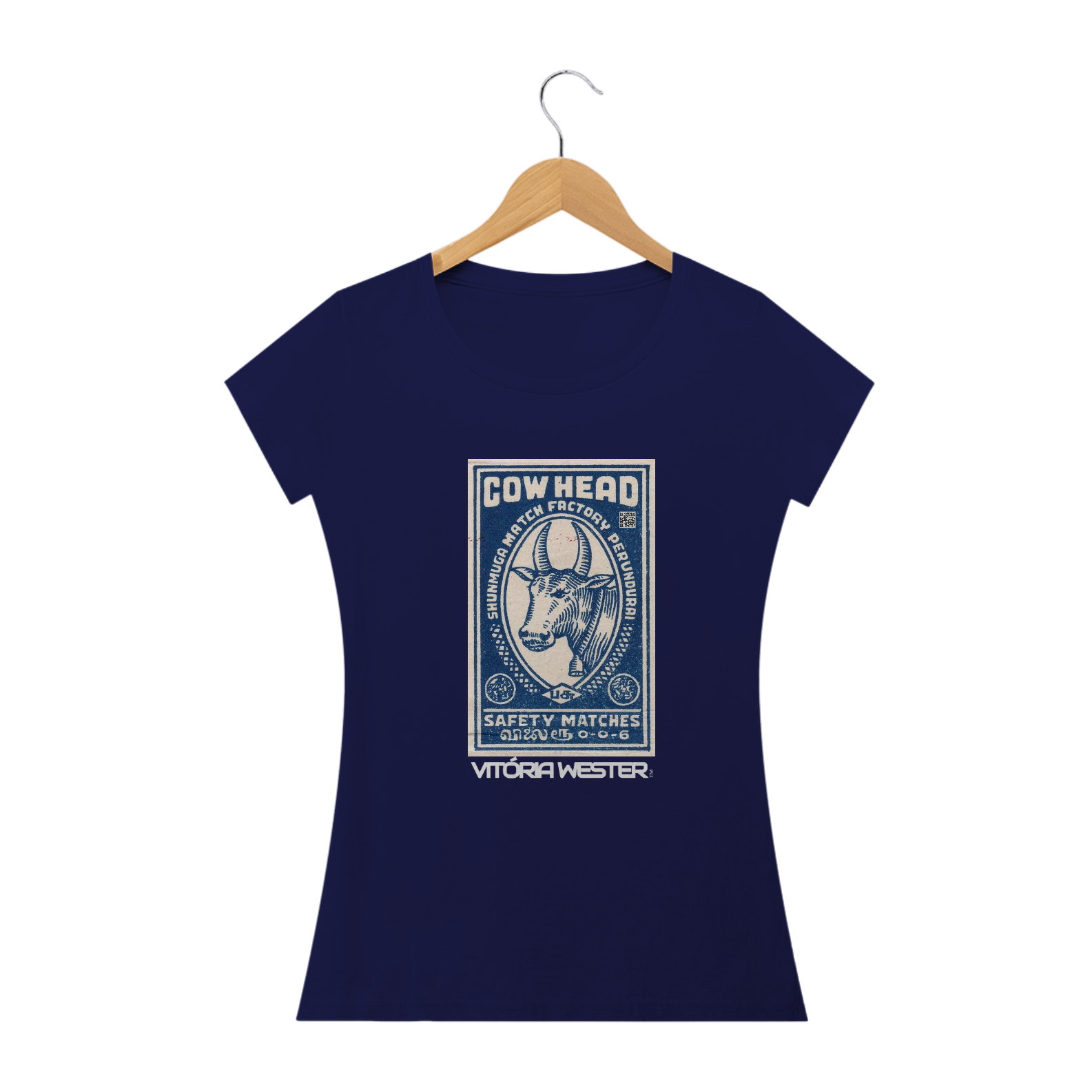 Nome do produto: 1606230528 VITÓRIA WESTER ® | CAMISETA TSHIRT FEMININA COUNTRY RODEIO [ CLASSIC ]