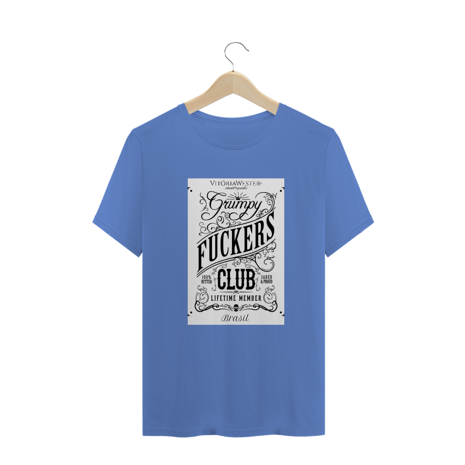 Nome do produto: IT-1809221712-10 | VITÓRIA WESTER® | CAMISETA COUNTRY T-SHIRT Prime UNISSEX