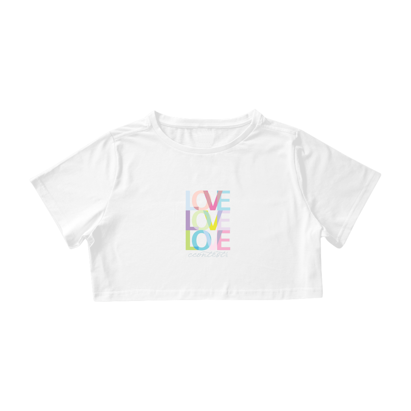 Nome do produto: 2104232051 CCONTEST TM | CAMISETA TSHIRT CROPPED FEMININA