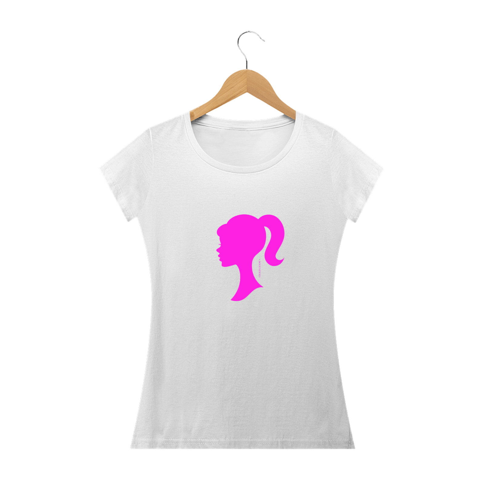 Nome do produto: 3107232251 CCONTEST ® | CAMISETA FEMININA BABY LOOK [ BABYLONG QUALITY ] BARBIE