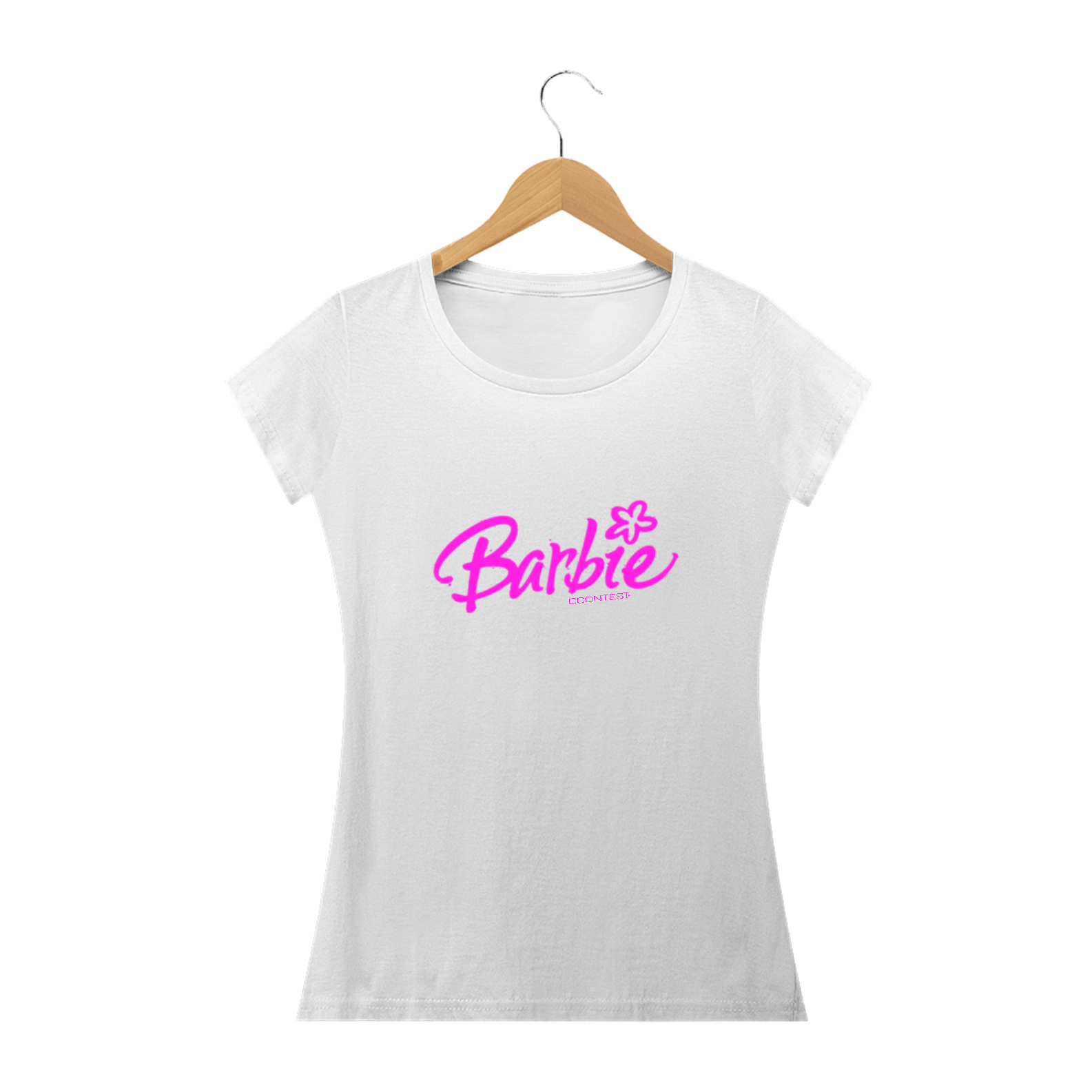 Nome do produto: 3107232260 CCONTEST ® | CAMISETA FEMININA BABY LOOK [ BABYLONG QUALITY ] BARBIE