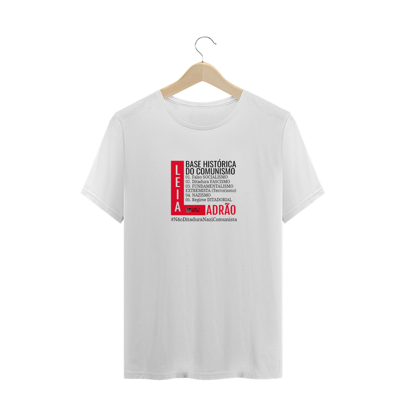 Nome do produto: IT-1411221719 | CAMISETA TSHIRT ANTI COMUNISMO HISTÓRIA