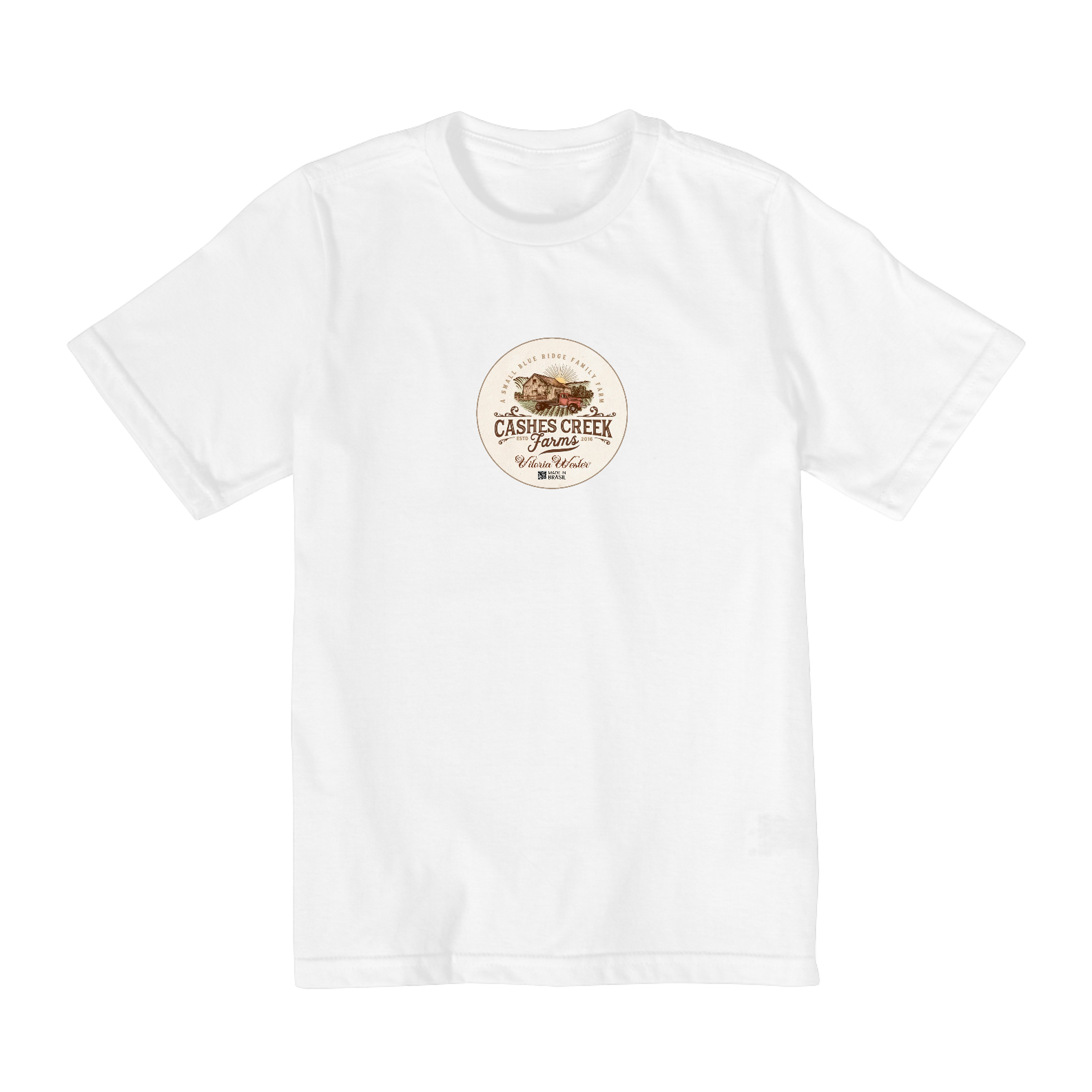 Nome do produto: 20232027 VITÓRIA WESTER ® | CAMISETA COUNTRY TSHIRT INFANTIL QUALITY (10 A 14 ANOS)