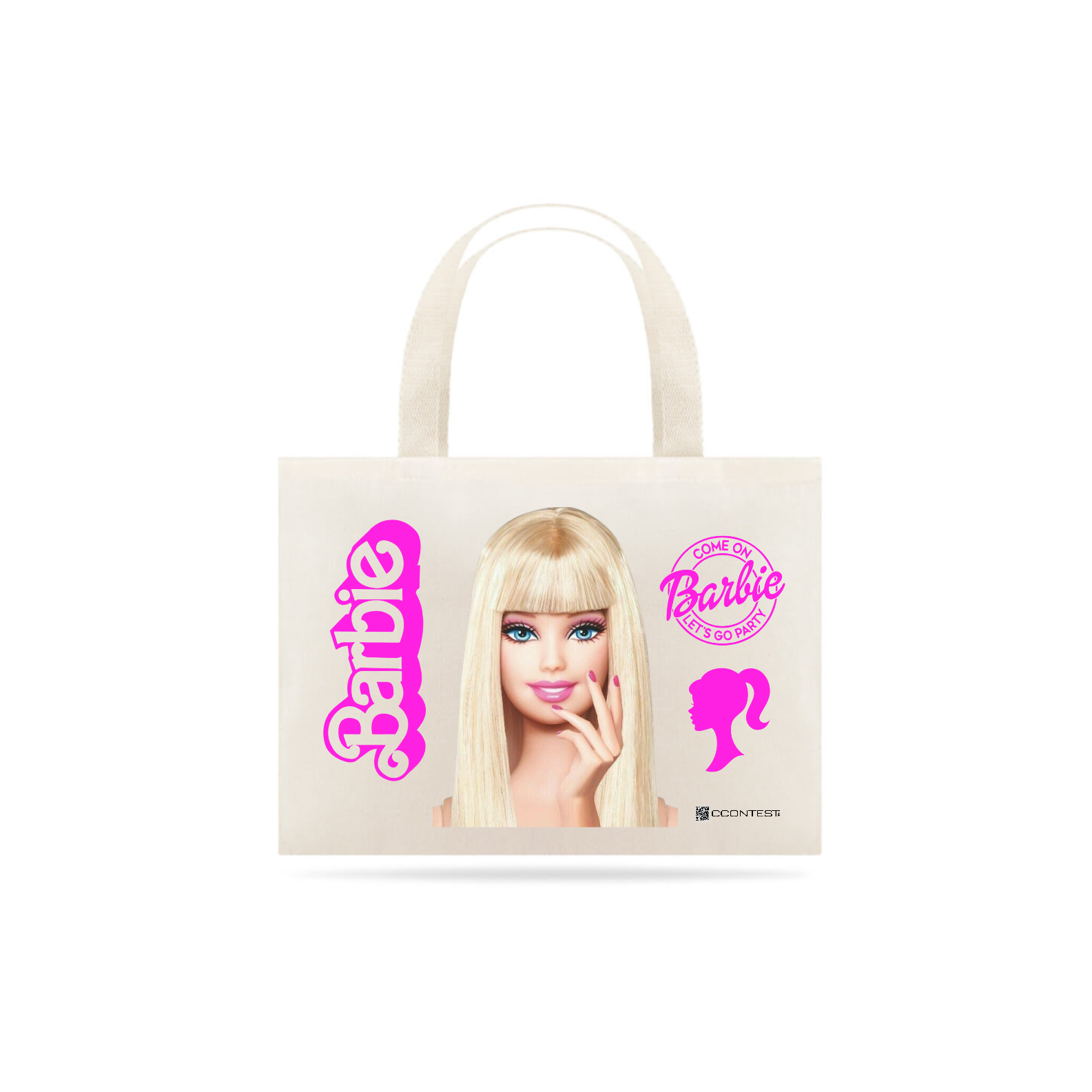 Nome do produto: 3107232243 CCONTEST ® | SACOLA ECOLÓGIA ECOBAG BARBIE