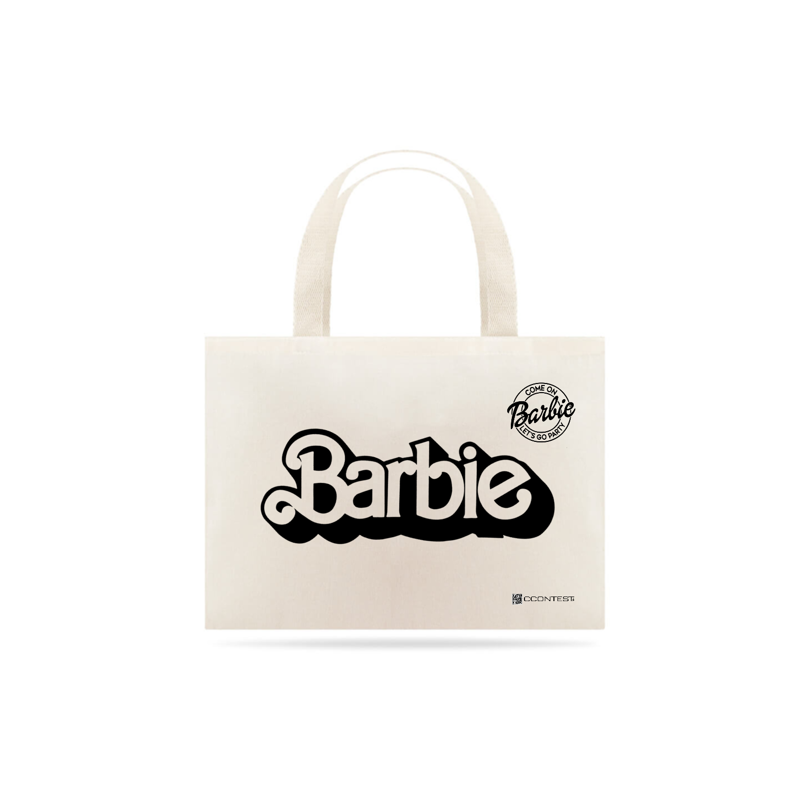 Nome do produto: 3107232245 CCONTEST ® | SACOLA ECOLÓGIA ECOBAG BARBIE