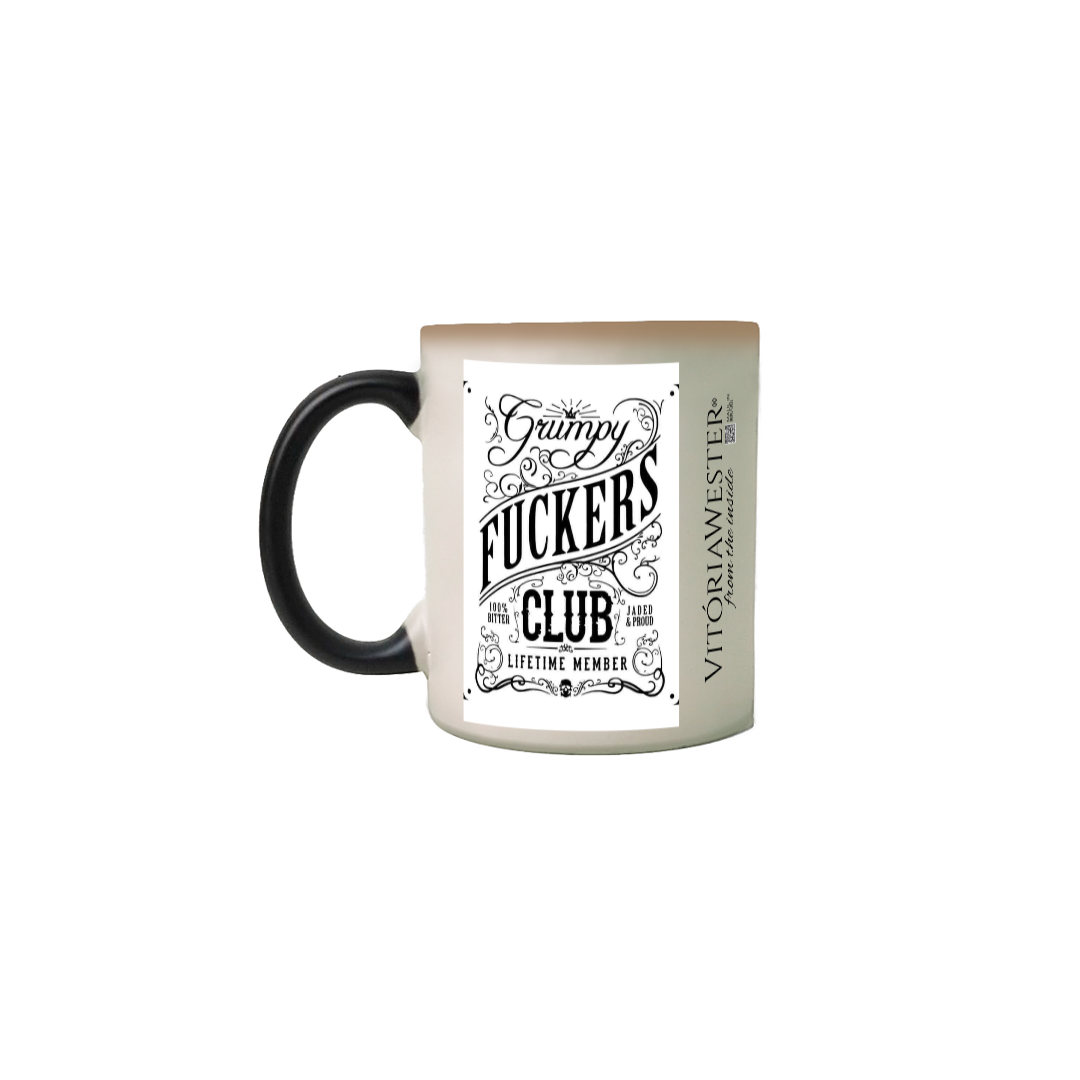 Nome do produto: 10009 VITÓRIA WESTER ® | CANECA MÁGICA CERÂMICA COUNTRY RODEIO