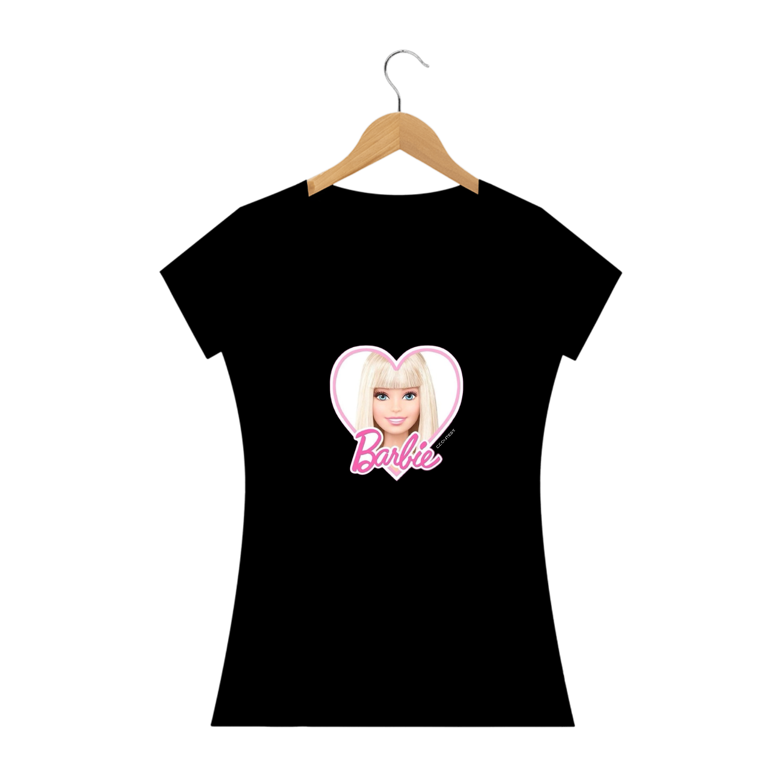 Nome do produto: 3107232250 CCONTEST ® | CAMISETA FEMININA BABY LOOK [ BABYLONG QUALITY ] BARBIE
