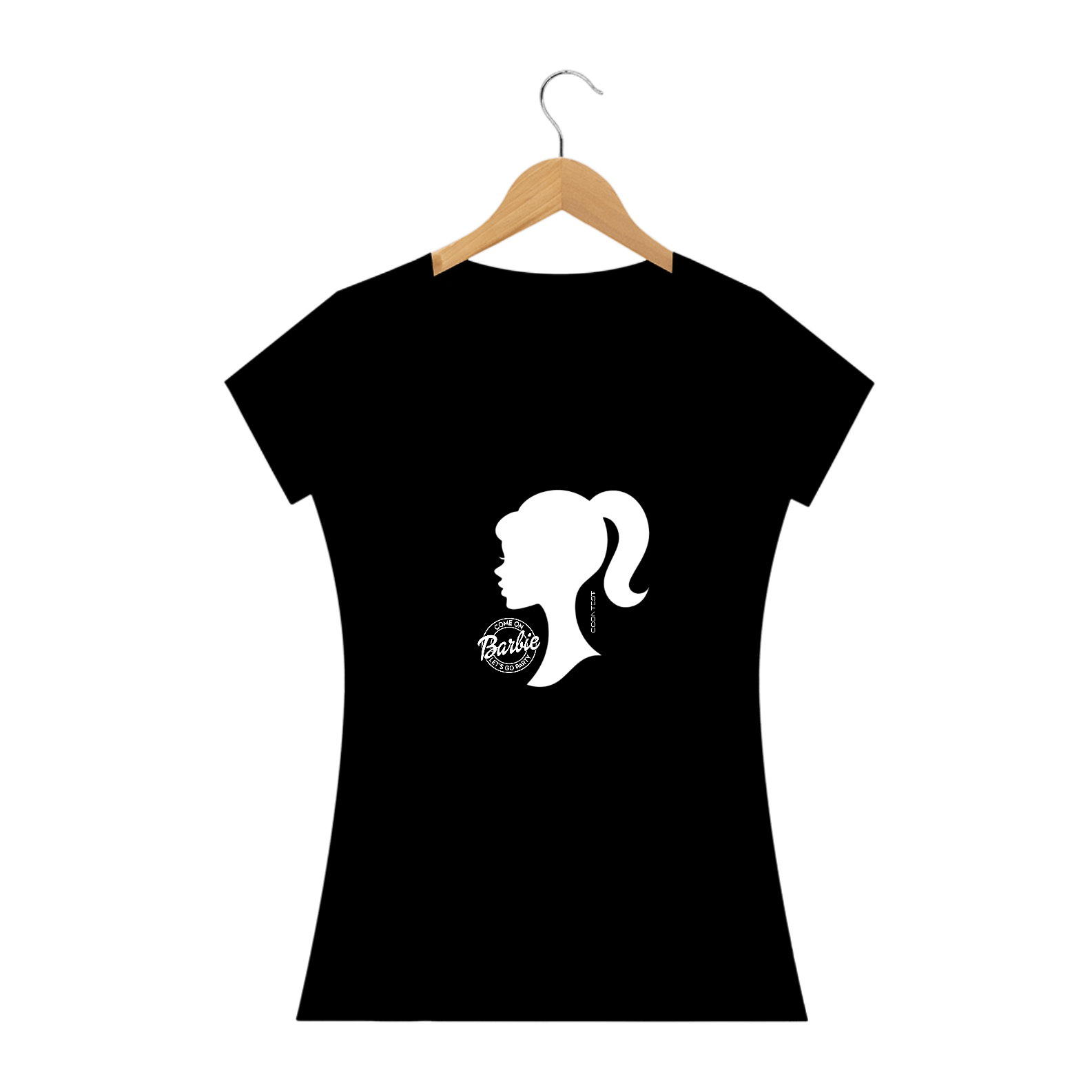 Nome do produto: 3107232253 CCONTEST ® | CAMISETA FEMININA BABY LOOK [ BABYLONG QUALITY ] BARBIE