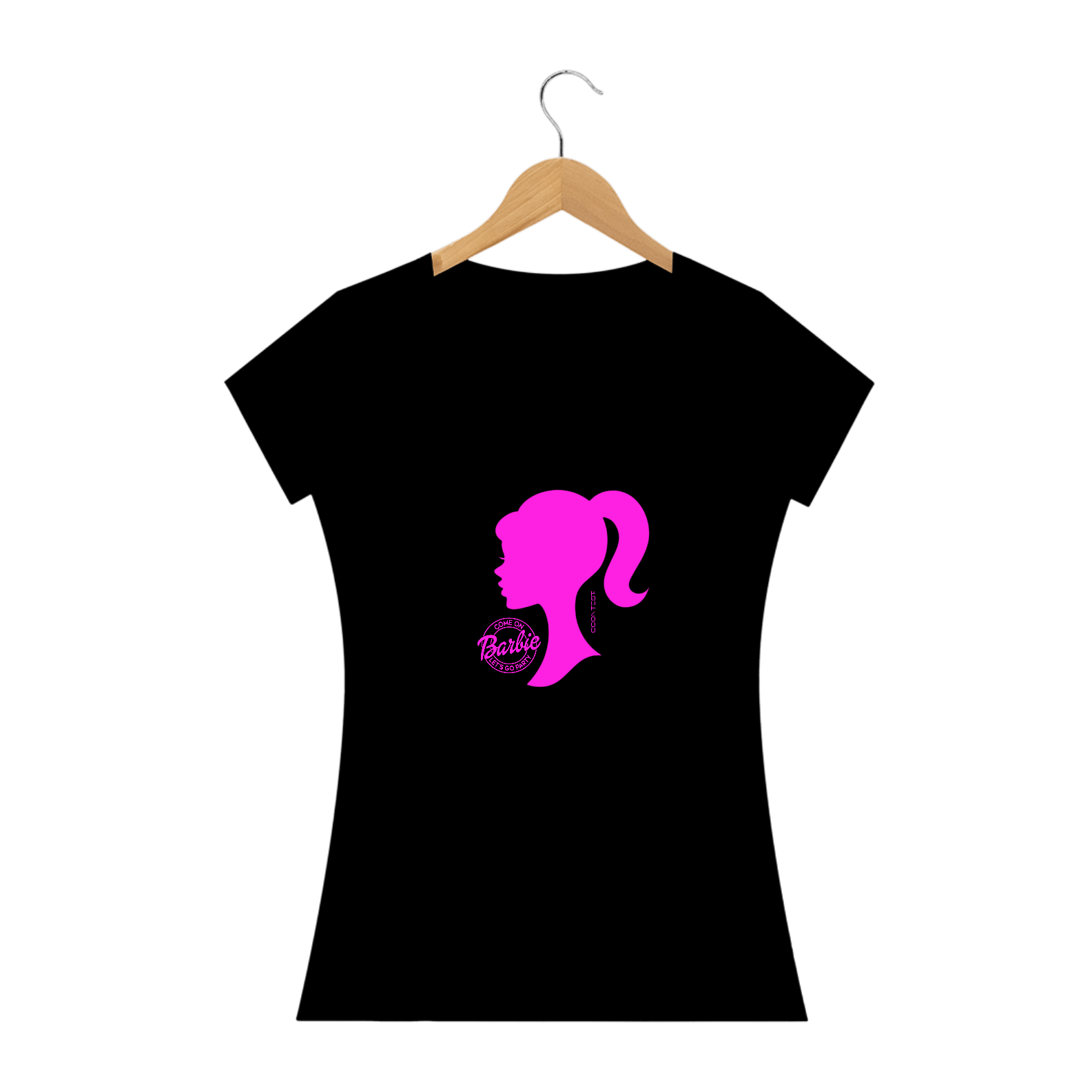 Nome do produto: 3107232254 CCONTEST ® | CAMISETA FEMININA BABY LOOK [ BABYLONG QUALITY ] BARBIE