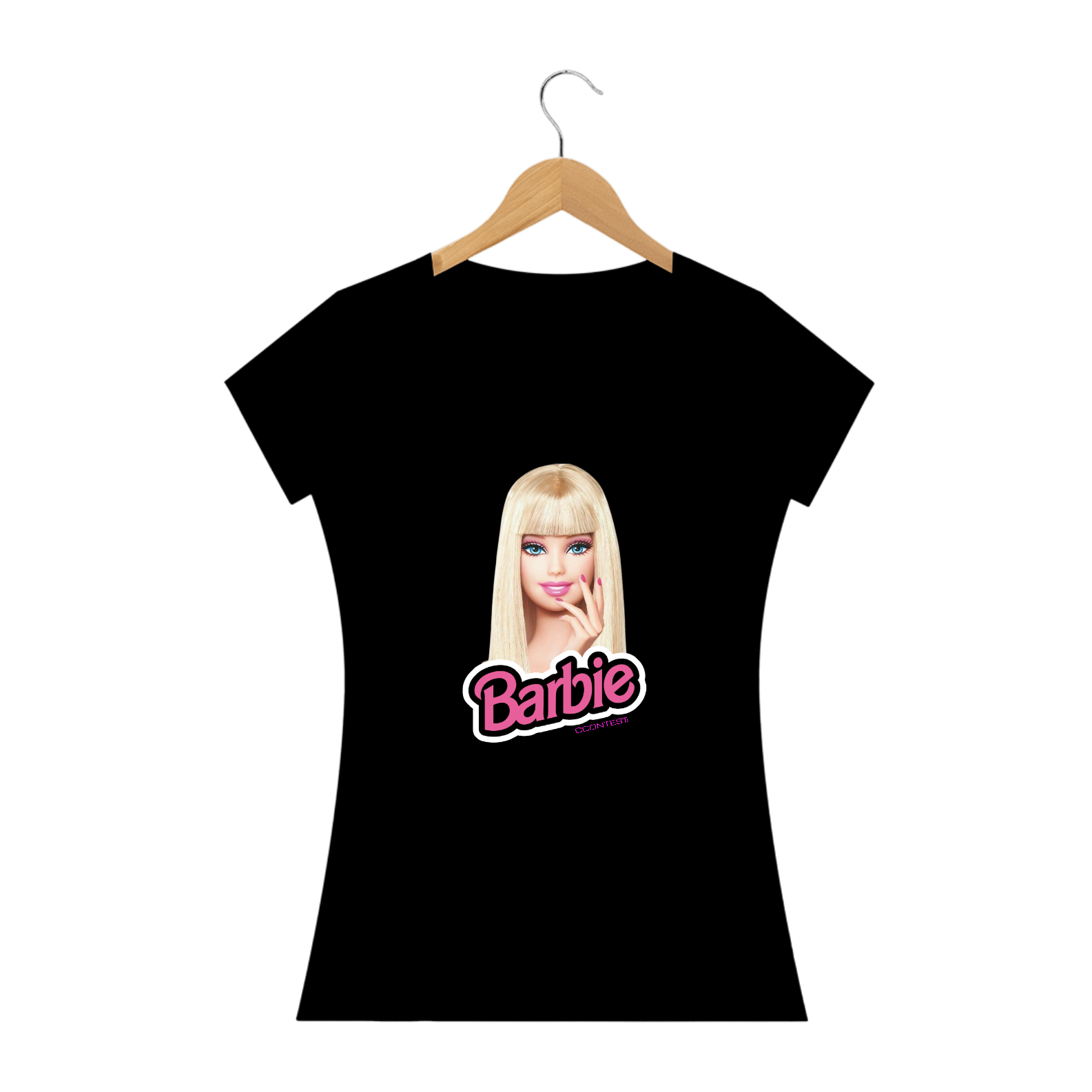 Nome do produto: 3107232263 CCONTEST ® | CAMISETA FEMININA BABY LOOK [ BABYLONG QUALITY ] BARBIE