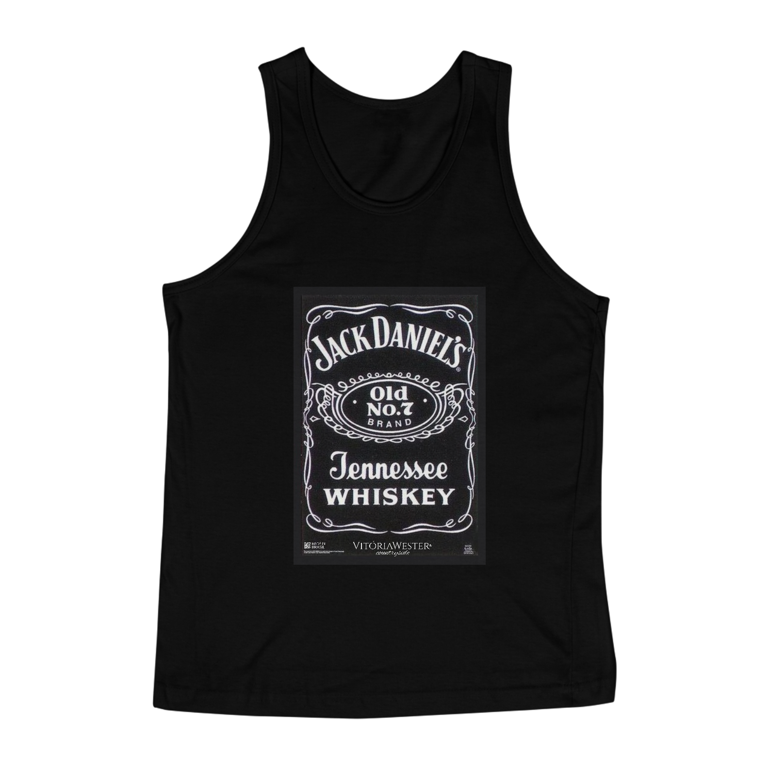 Nome do produto: 0301241015 VITÓRIA WESTER® | CAMISETA TSHIRT REGATA [ SEM MANGA ] MASCULINA | PADRÃO [ X ]