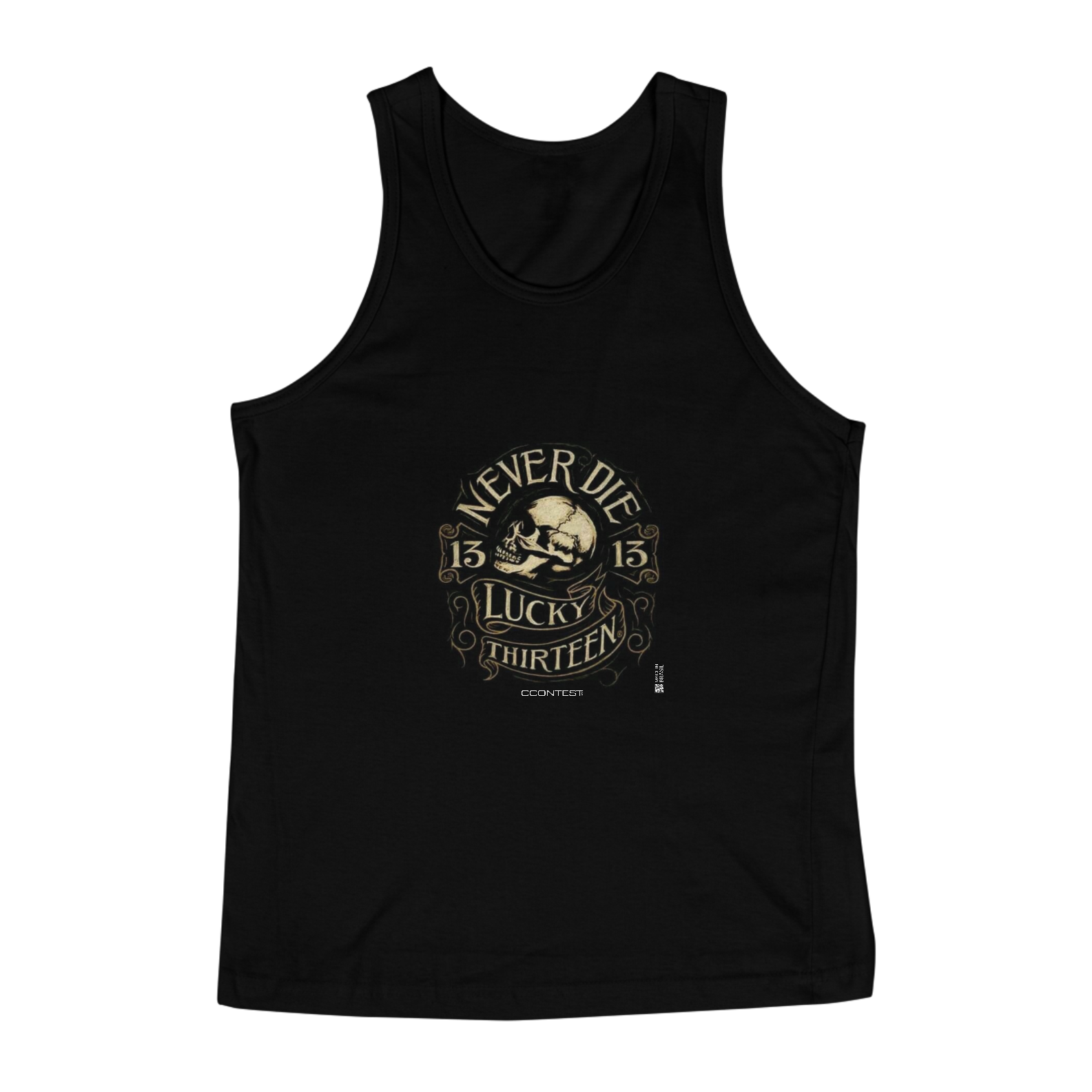 Nome do produto: 0301241036 CCONTEST® | CAMISETA TSHIRT REGATA [ SEM MANGA ] MASCULINA | PADRÃO [ X ]