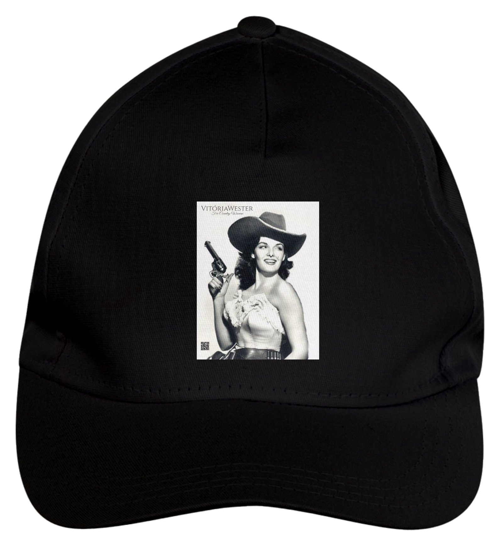Nome do produto: 10021 VITÓRIA WESTER ® | BONÉ COUNTRY RODEIO [ BRIM ]