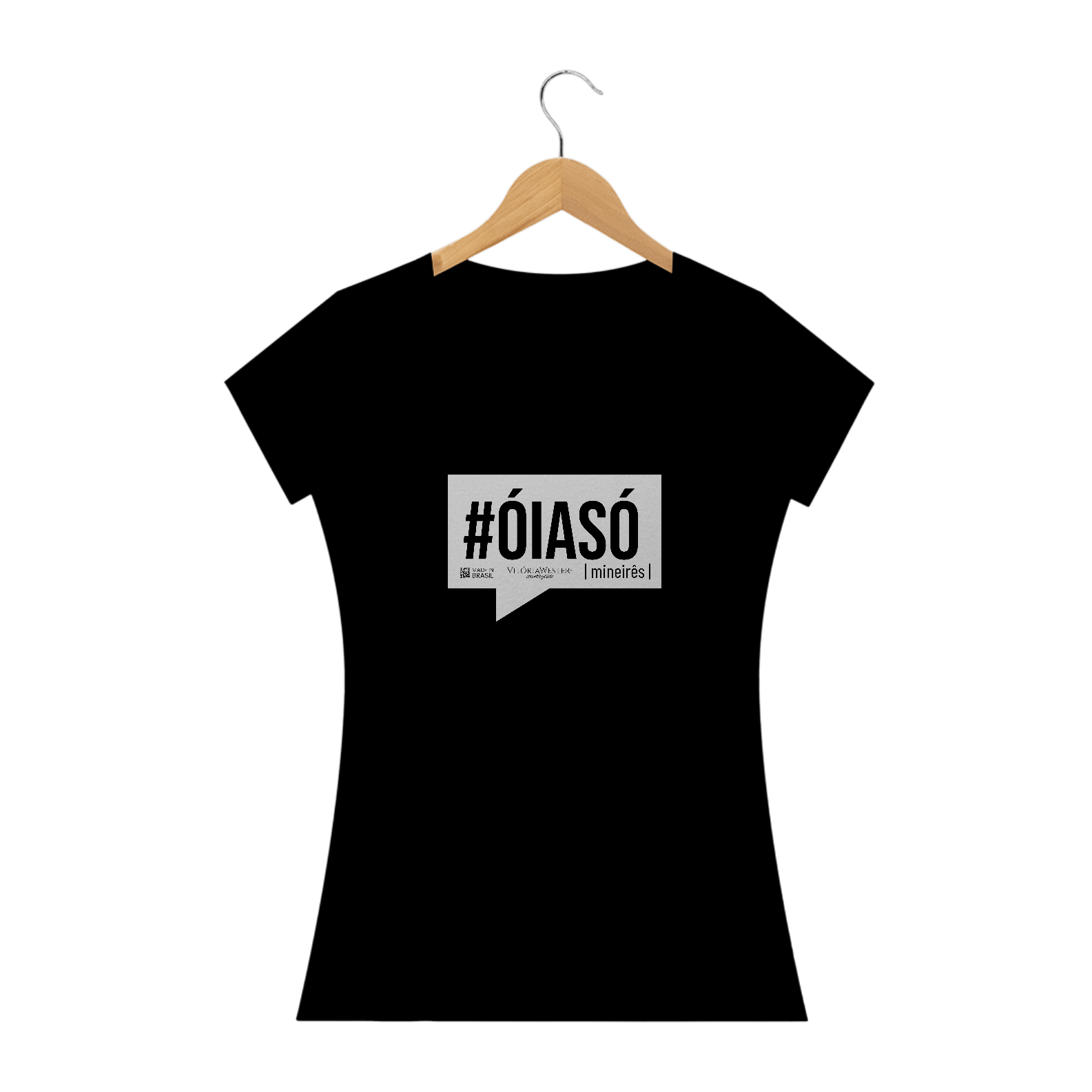 Nome do produto: IT-0711222215 | VITÓRIA WESTER® | CAMISETA T-SHIRT BabyLong Prime MINEIRO MINEIRÊS