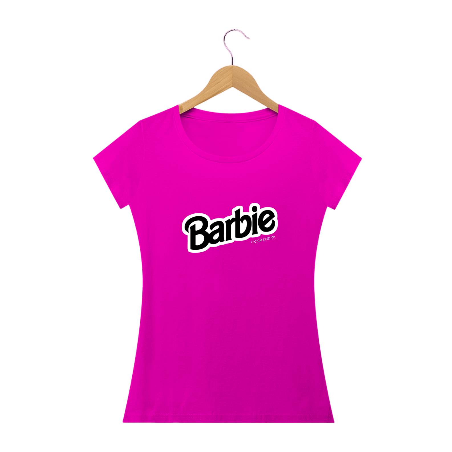 Nome do produto: 3107232257 CCONTEST ® | CAMISETA FEMININA BABY LOOK [ BABYLONG QUALITY ] BARBIE