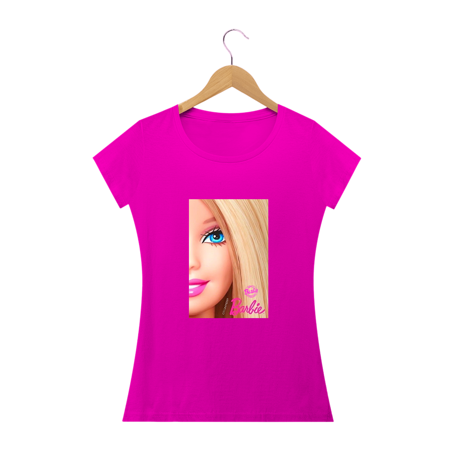 Nome do produto: 3107232265 CCONTEST ® | CAMISETA FEMININA BABY LOOK [ BABYLONG QUALITY ] BARBIE