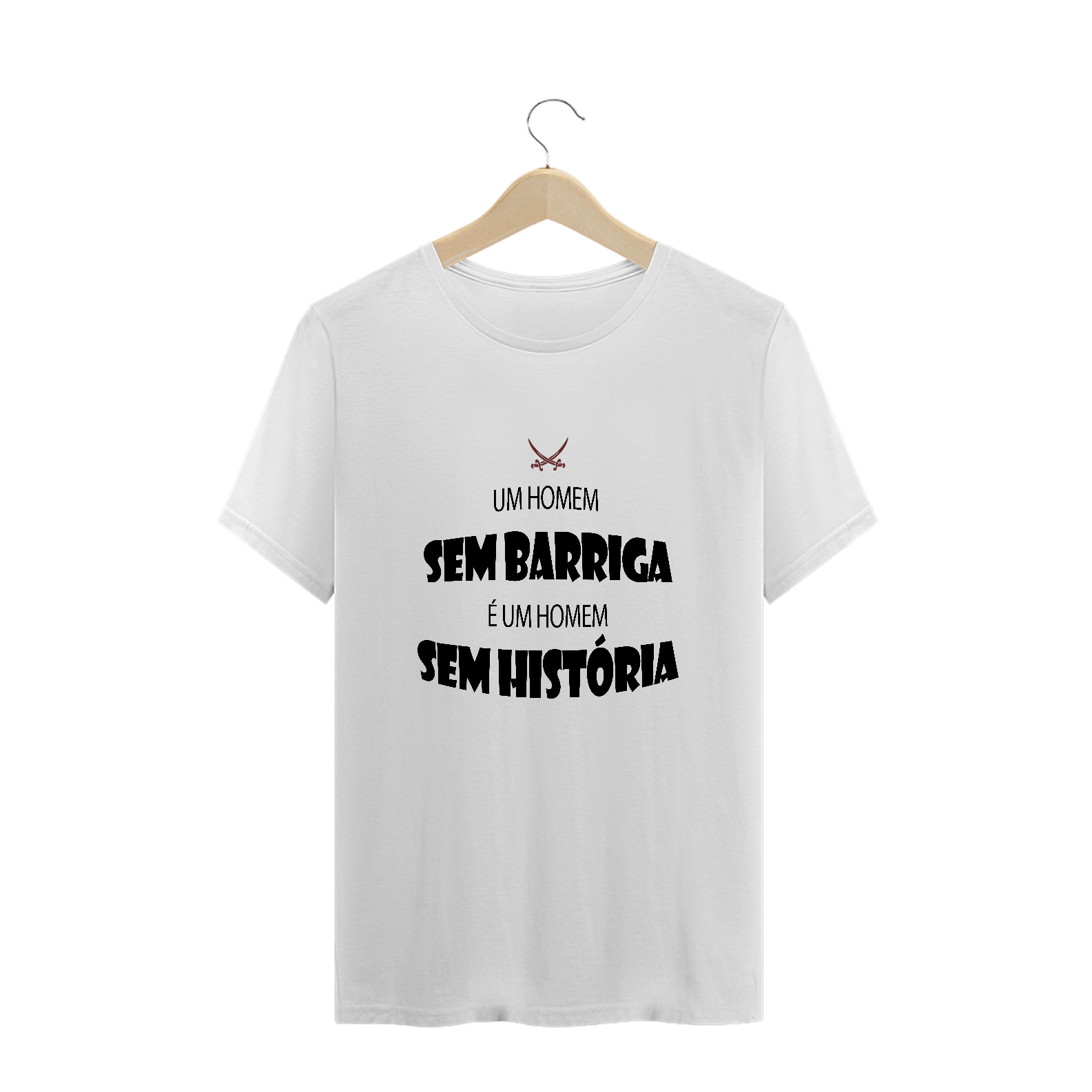 Nome do produto: CAMISETA HOMEM SEM BARRIGA