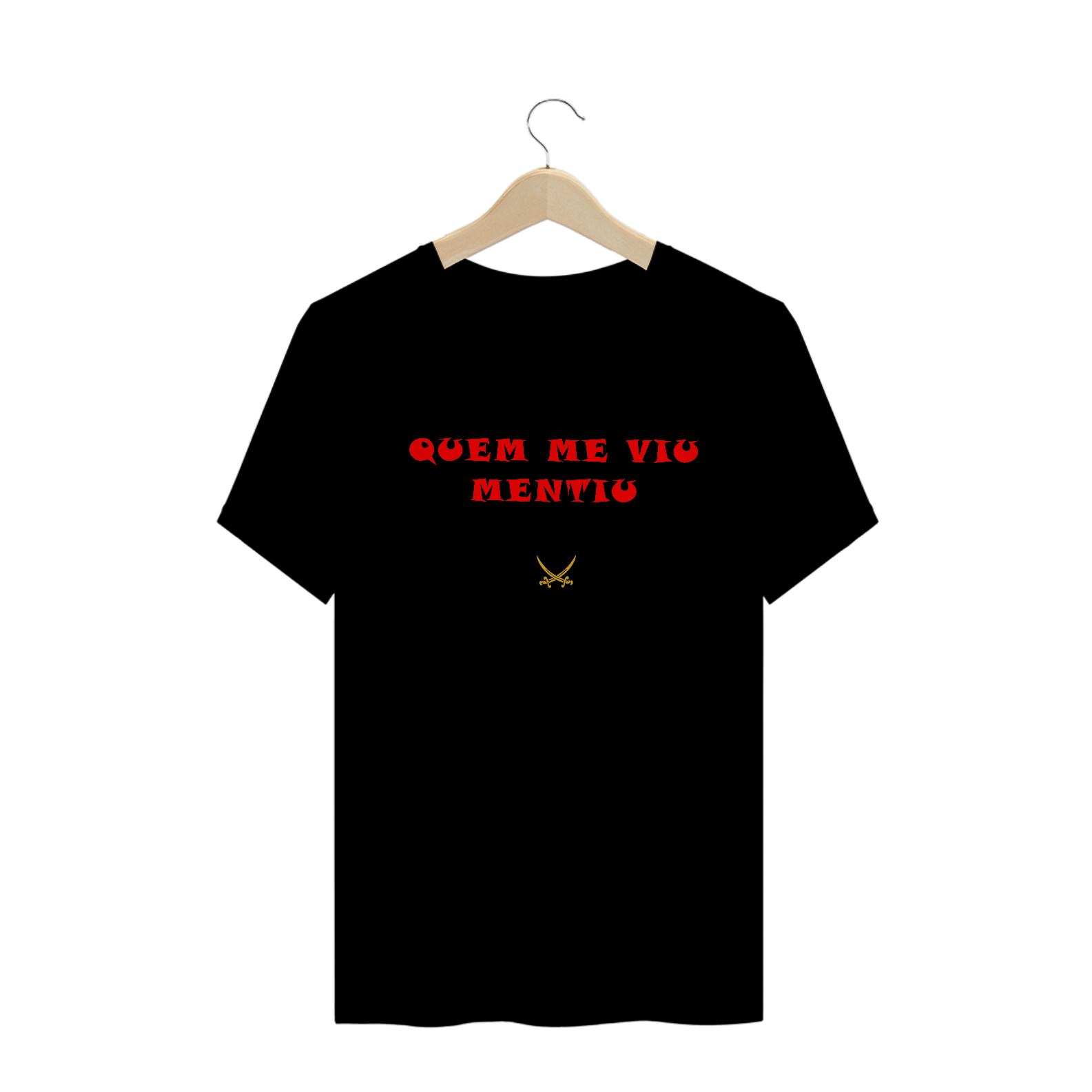 Nome do produto: CAMISETA QUEM ME VIU MENTIU