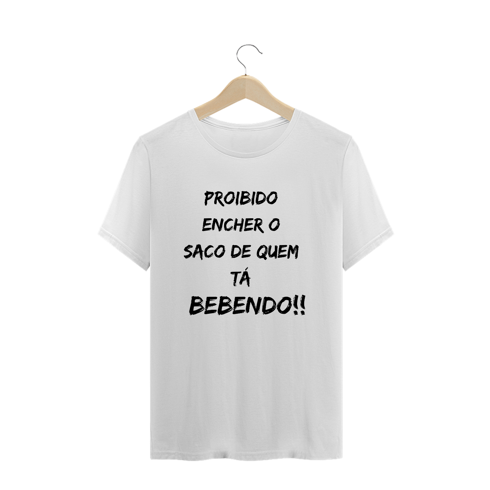 Nome do produto: proibido encher o saco white - masculino