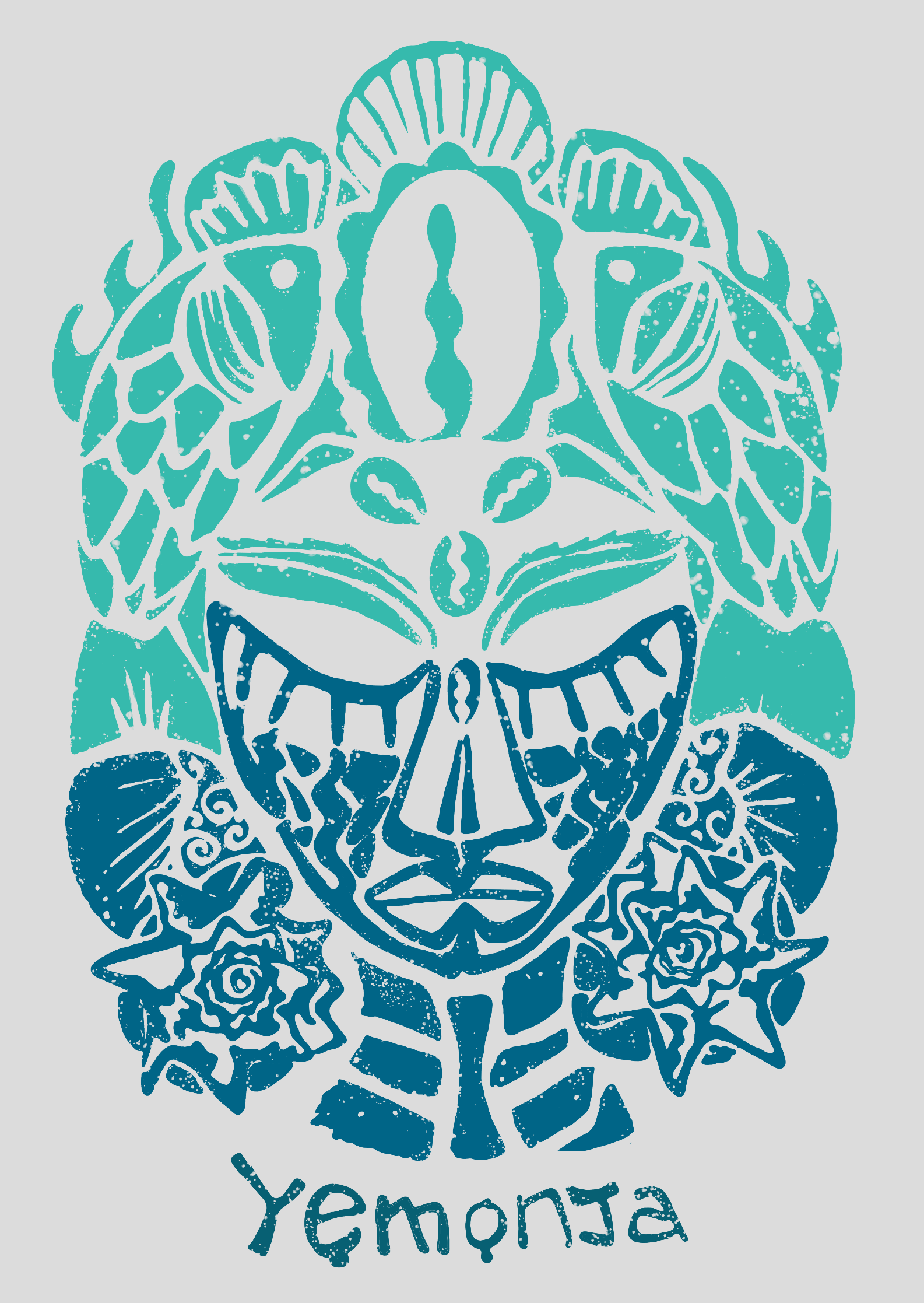 Nome do produto: Poster Yemanjá