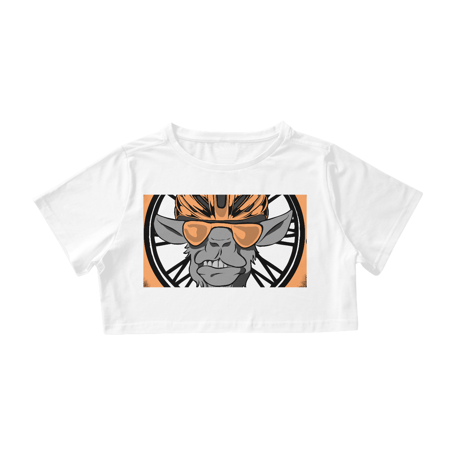 Nome do produto: Camisa Feminina Cropped Bode Magro zoom