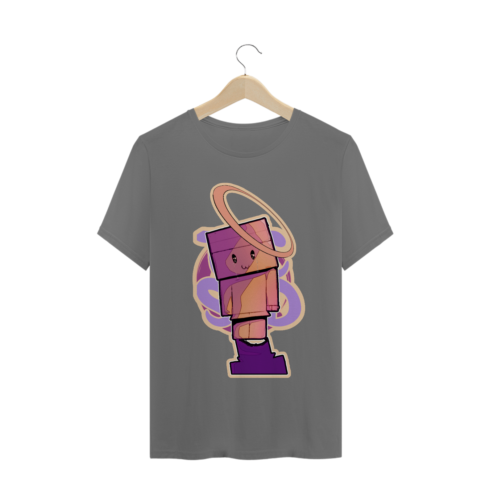Nome do produto: Akasen_kun - T-shirt Estonada - The sad box