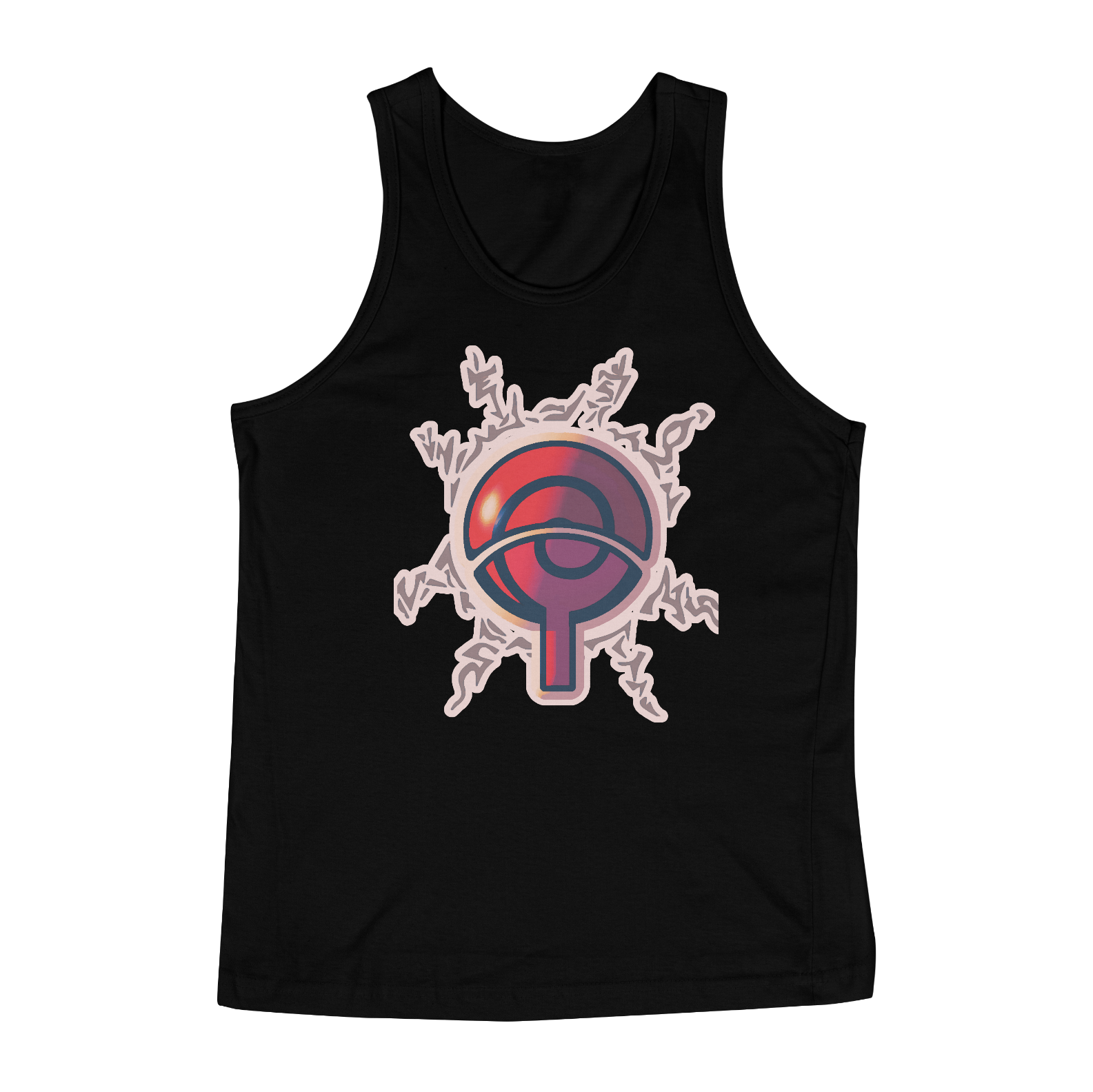 Nome do produto: Akasen_kun - Regata Masculina - Uzumaki Uchiha