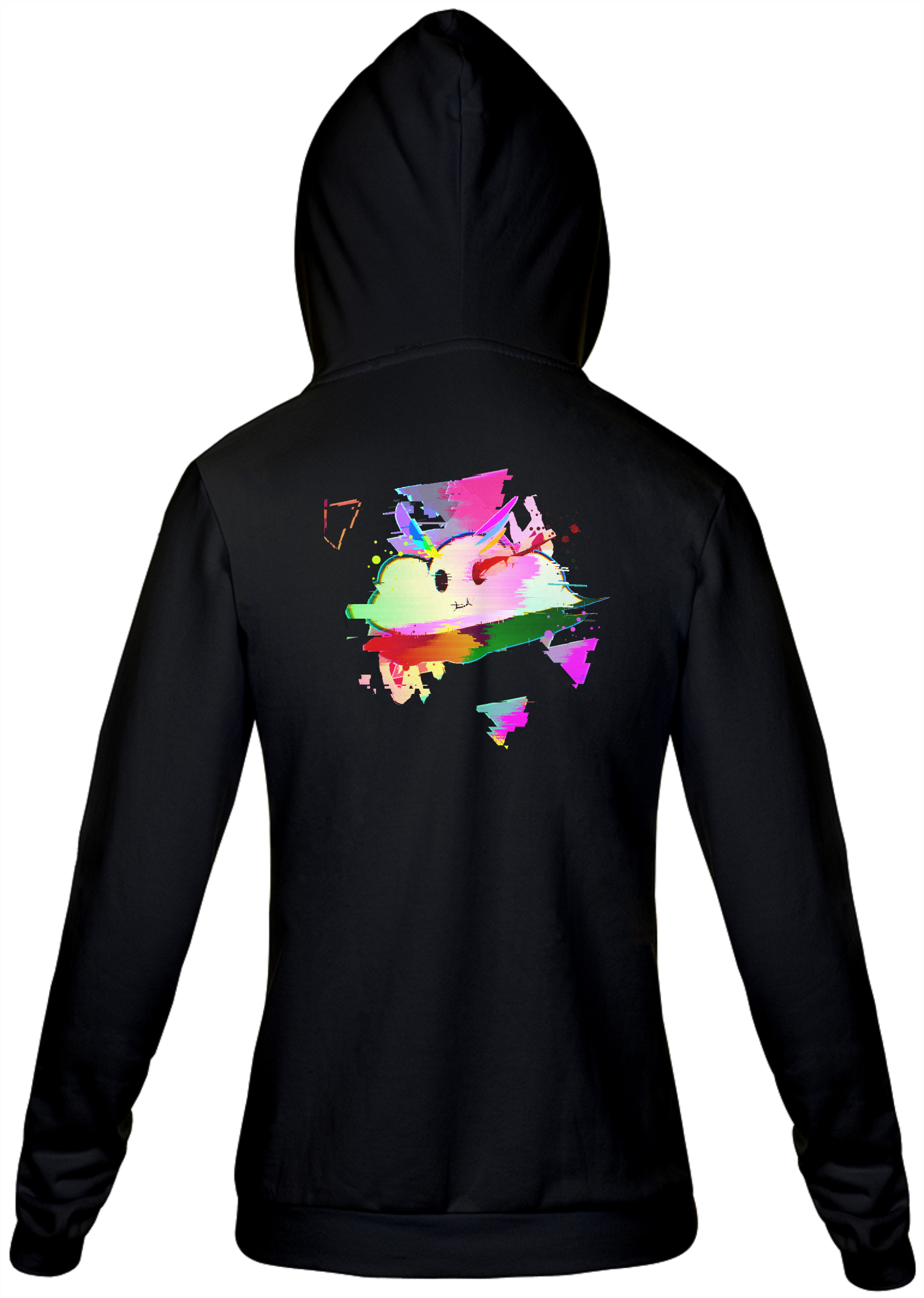 Nome do produto: Akasen_kun - Moletom com zíper - Little Cloud