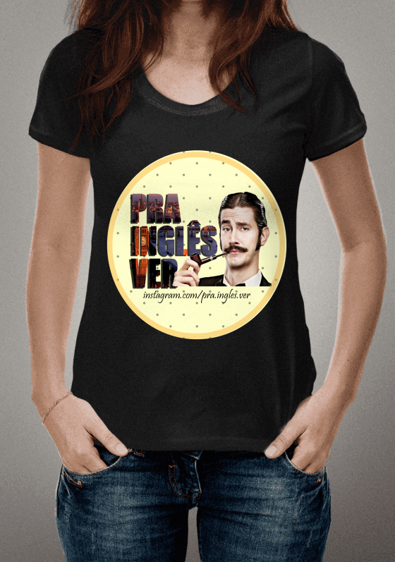 Nome do produto: Logo da página Pra Inglês Ver no instagram. 