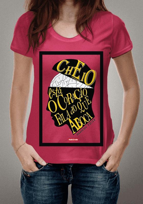 Nome do produto: A boca fala do que o coração está cheio