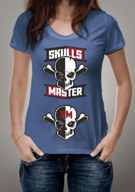Nome do produto: T-Shirt Skulls