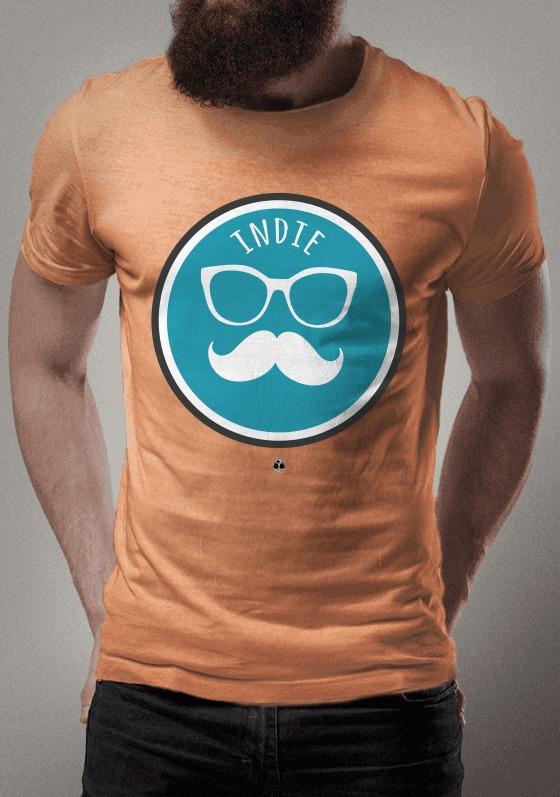 Nome do produto: Camisa Eu <3 Indie