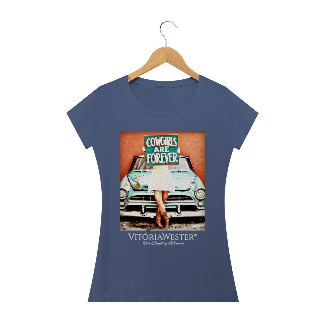 Nome do produto: 1003 VITÓRIA WESTER ® | CAMISETA TSHIRT COUNTRY BABYLONG ESTONADA