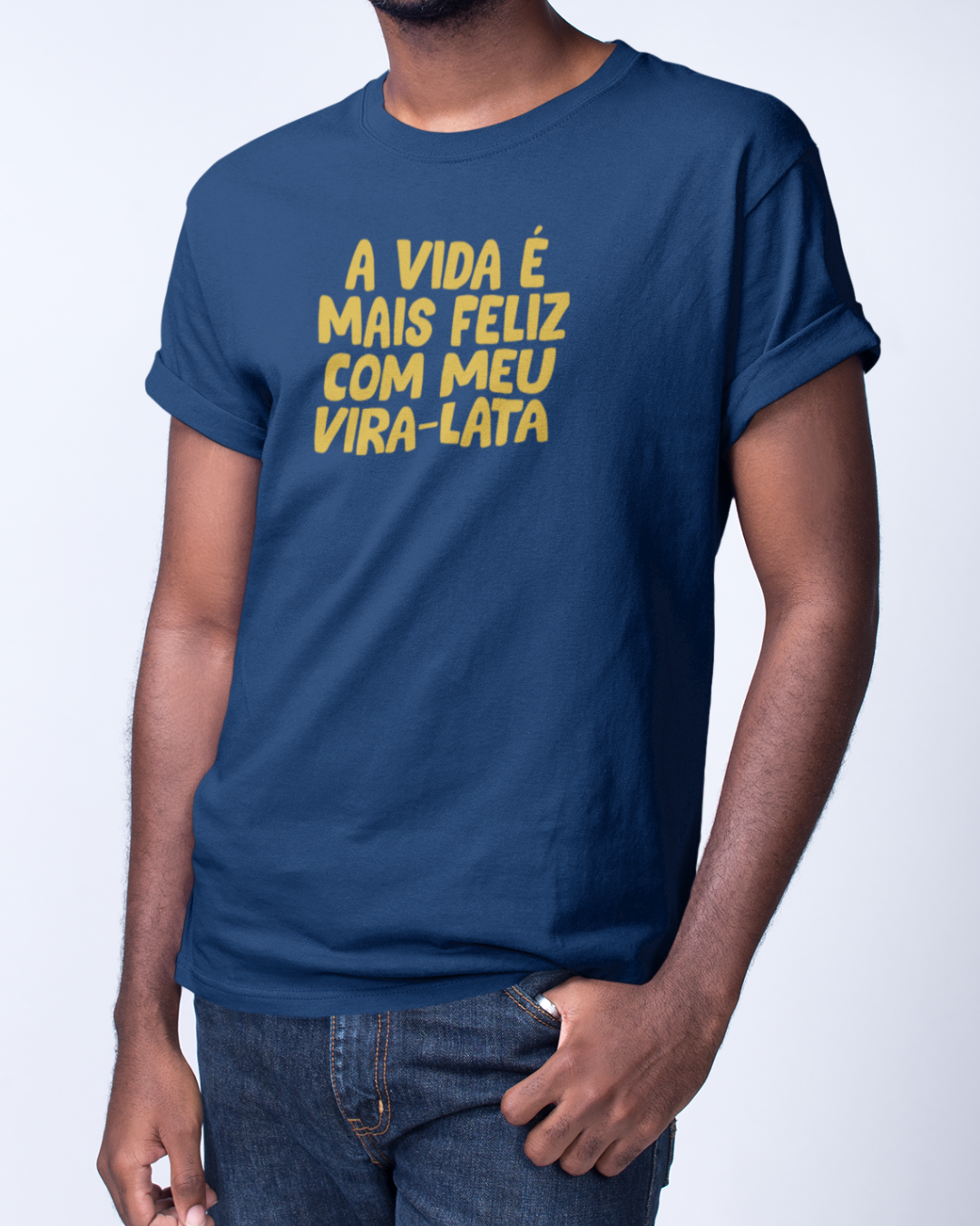 Nome do produto: Camiseta Sou Mais Feliz