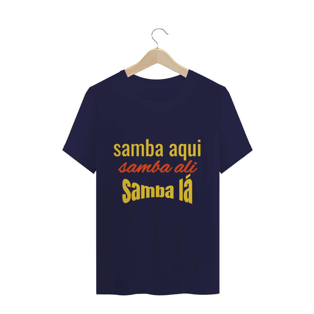Nome do produto: Camiseta Samba lá