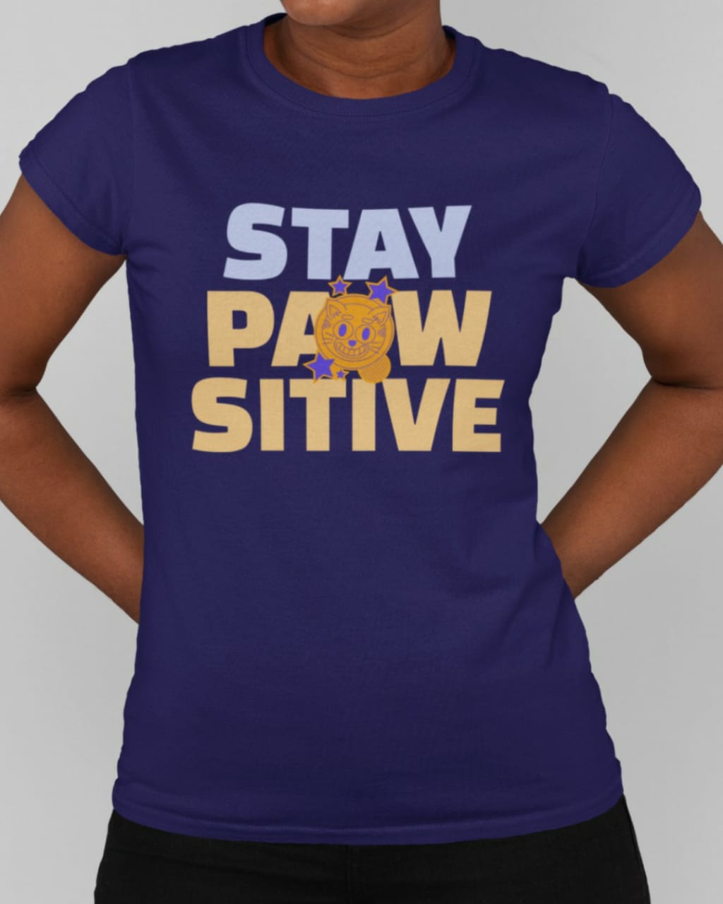 Nome do produto: Baby Look Stay Pawsitive