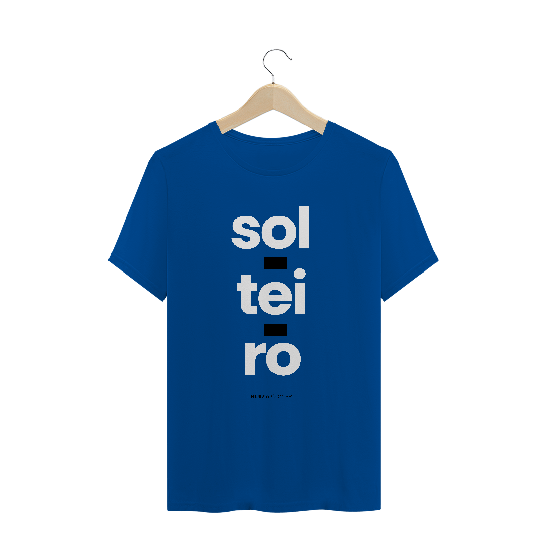 Nome do produto: Solteiro, Camiseta Masculina, Bluza.com.br