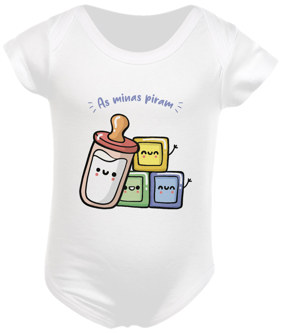 Nome do produto: Body bebê - As minas piram