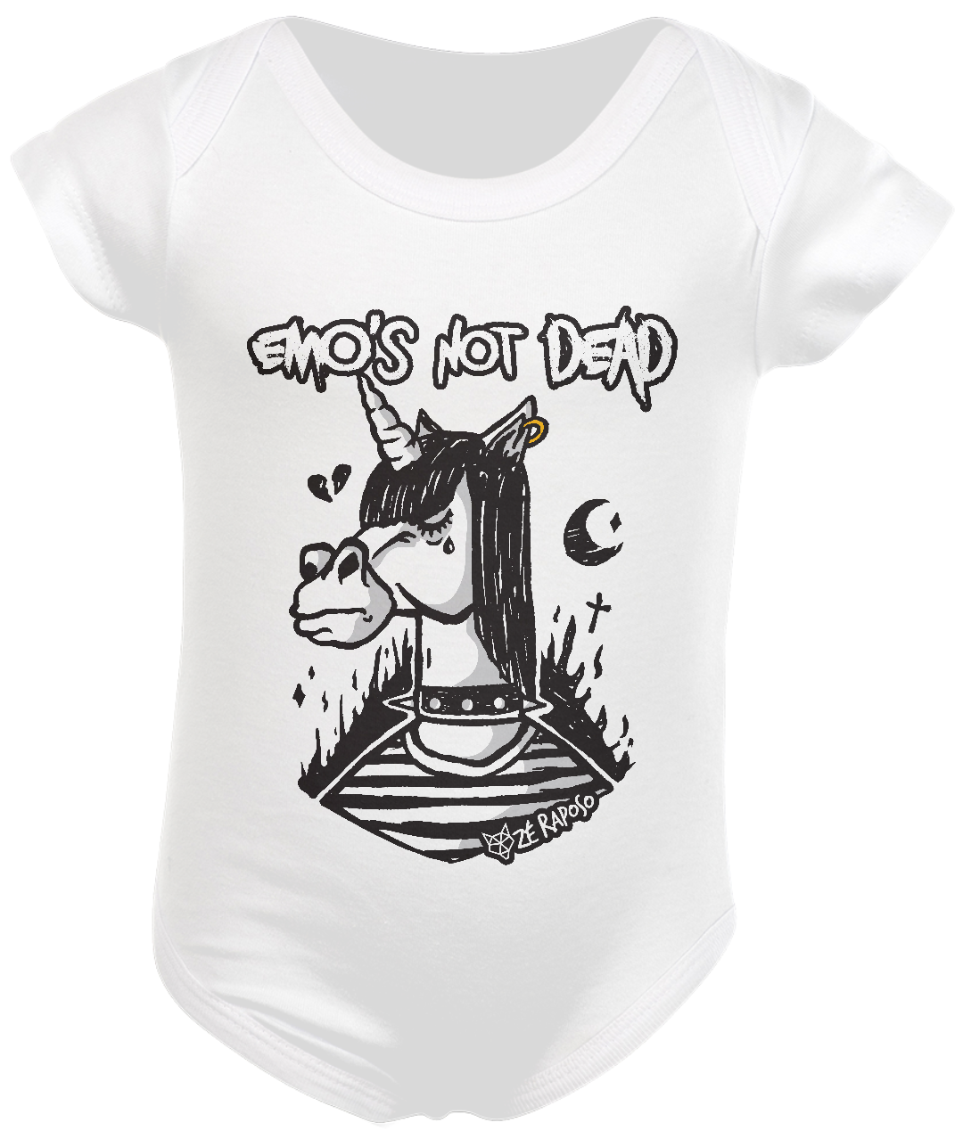 Nome do produto: Emo\'s Not Dead Unicorn