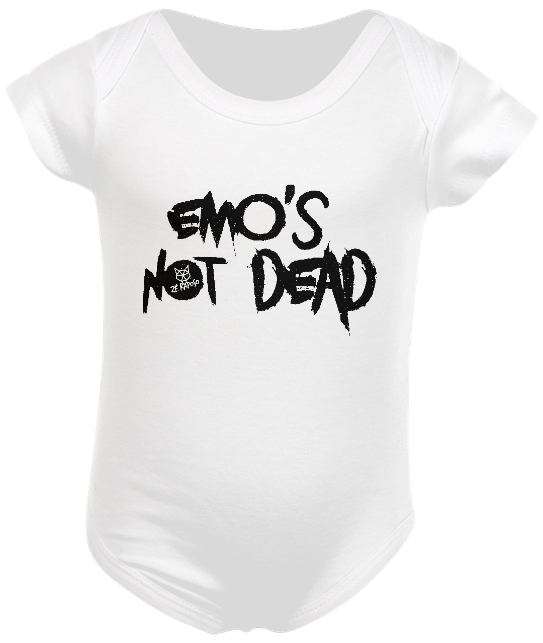 Nome do produto  Emo's Not Dead - Escrita Preta