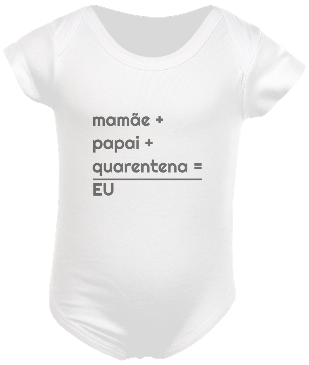 Nome do produto: Quarentenou - Body infantil