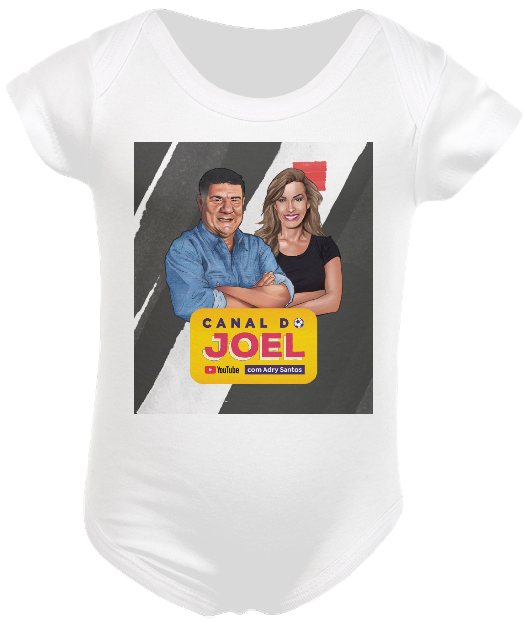 Nome do produto  Uh, papai chegou | Papai é Vascão | Body infantil