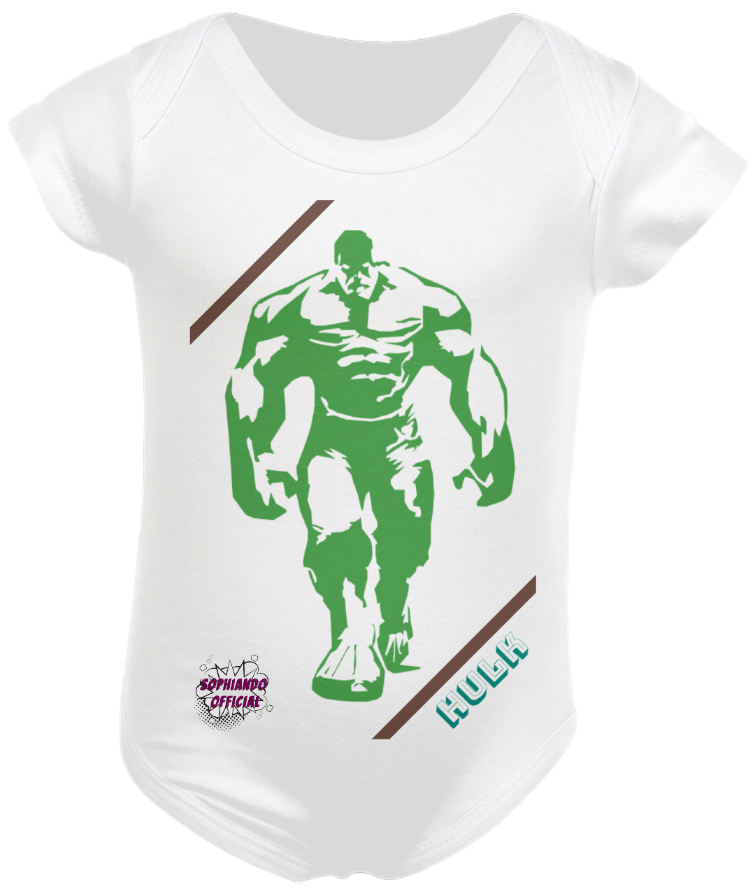 Nome do produto: Body Infantil Hulk