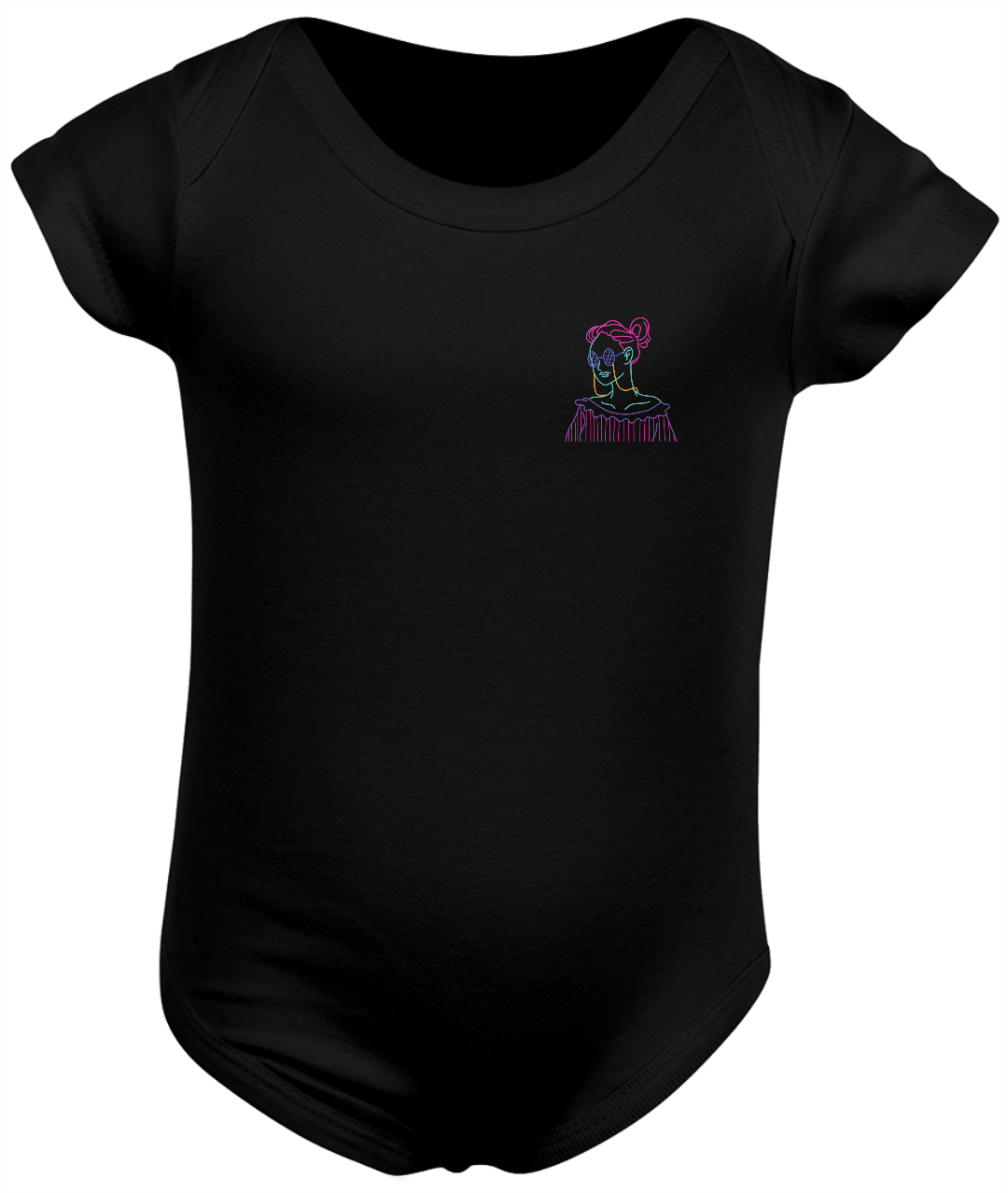 Nome do produto  Mulher Neon - Body Infantil